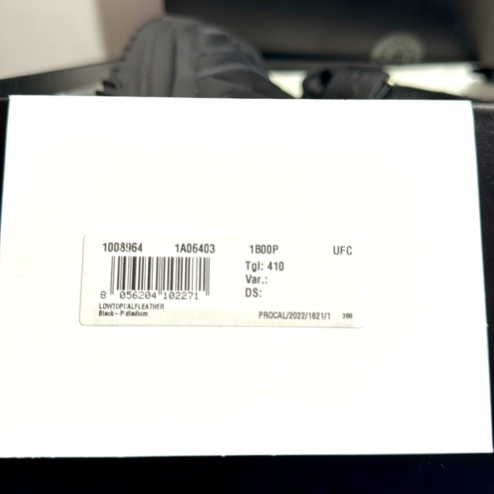 $1175 NEW size 41 Versace Black High-Top Sneakers with Velcro Strap - Picture 9 of 14